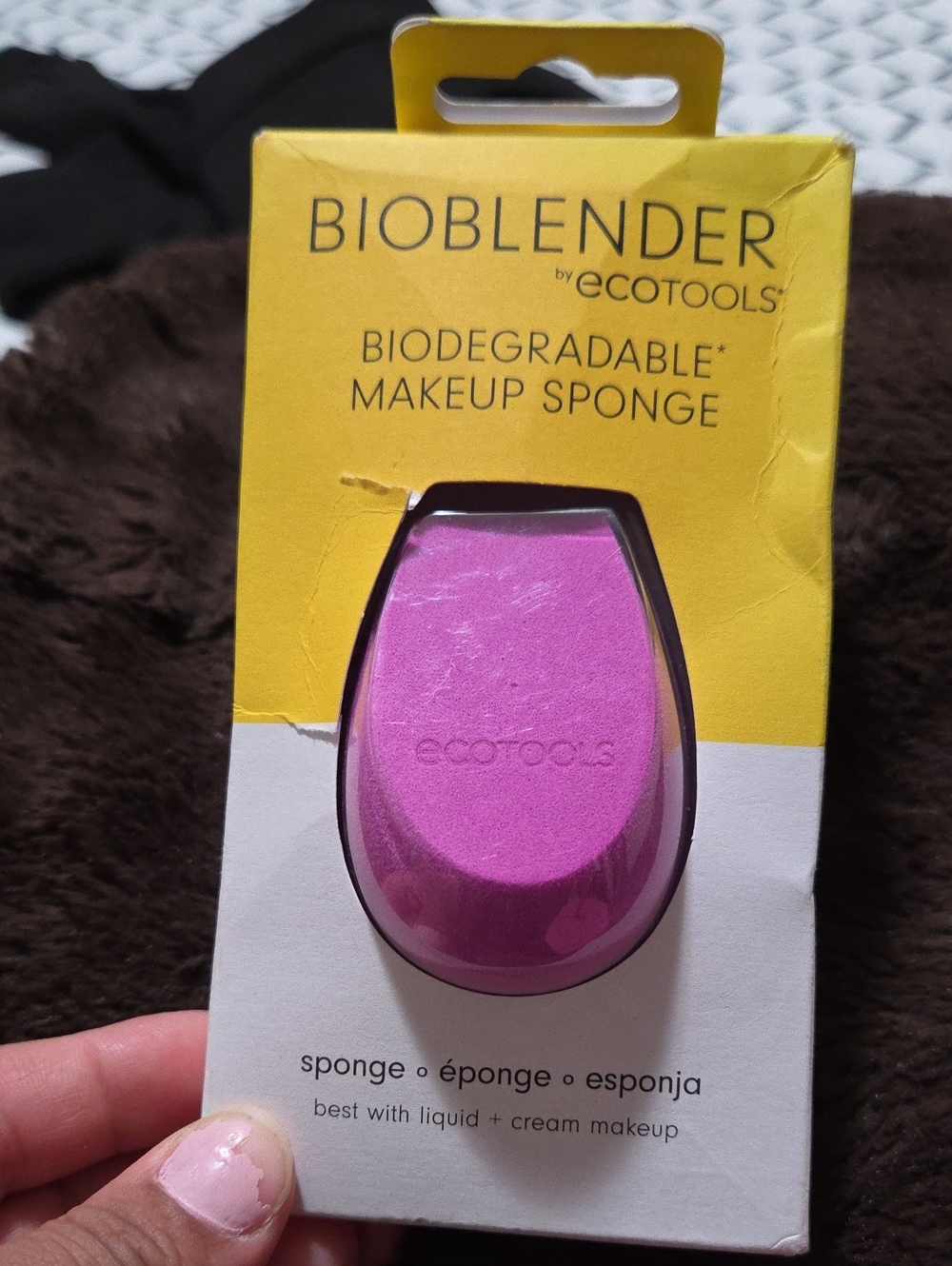 ecotools Pink Biodegradable Makeup Sponge - BioBlender